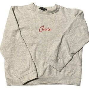 French Connection Womens Crew Neck Sweatshirt